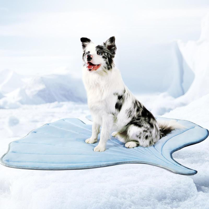Experience Ultimate Comfort with the Vagascape Eco-Friendly Cooling Pet Mat - Perfect for Large Dogs and Cats on Outdoor Adventures!