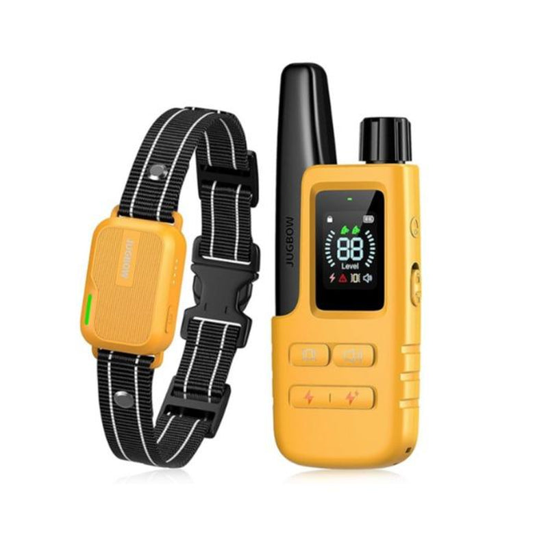 Transform Your Dog's Behavior with the JUGBOW 3300FT Waterproof Training Collar - Rechargeable E-Collar Featuring 4 Customizable Training Modes