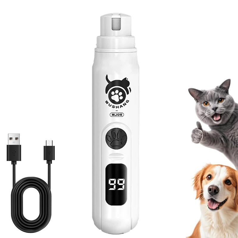Pro Nail Grinder, Silent Pro for Dogs, Silent Pro Nail Grinder for Dogs and Cats, Pet Grooming Tool,Rechargeable Pet Nail Clipper for Painless Nail Care for Small and Medium Dogs and Cats