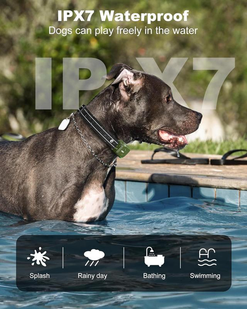 Transform Your Dog's Behavior with the JUGBOW 3300FT Waterproof Training Collar - Rechargeable E-Collar Featuring 4 Customizable Training Modes