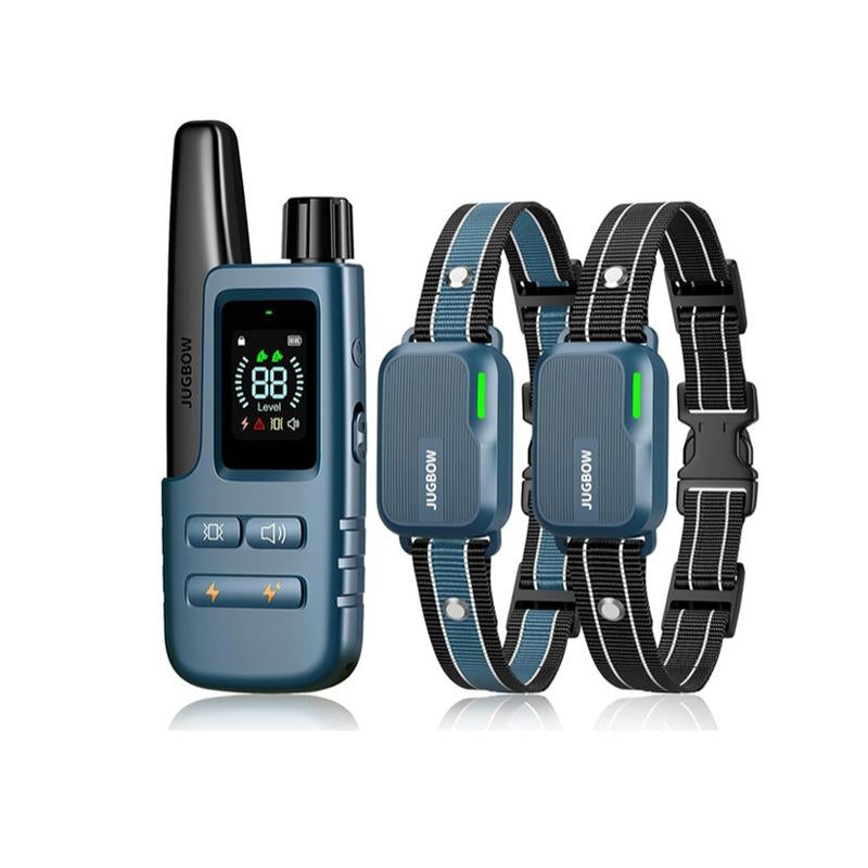 Transform Your Dog's Behavior with the JUGBOW 3300FT Waterproof Training Collar - Rechargeable E-Collar Featuring 4 Customizable Training Modes