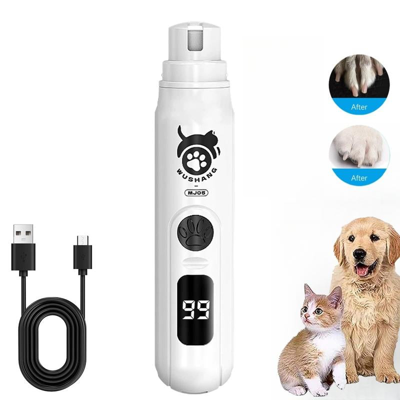 Pro Nail Grinder, Silent Pro for Dogs, Silent Pro Nail Grinder for Dogs and Cats, Pet Grooming Tool,Rechargeable Pet Nail Clipper for Painless Nail Care for Small and Medium Dogs and Cats